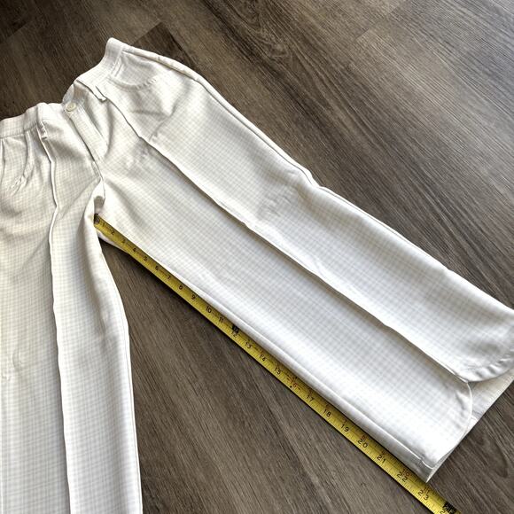 A. Putnam Tulip Pants in Silver Birch Check Print 0P - Picture 10 of 10